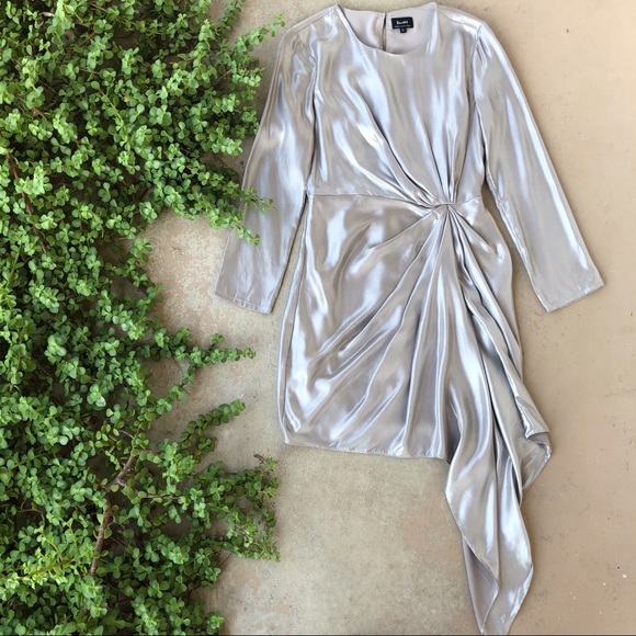 bardot shimmer dress
